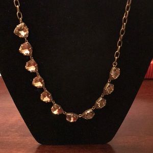 Statement necklace (peach)